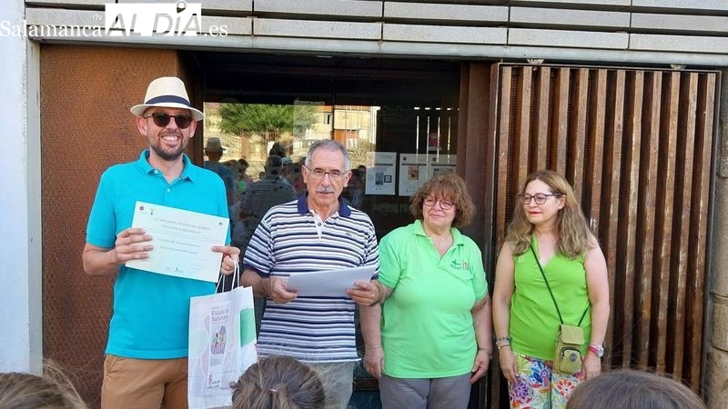 Javier Encinas, primer premio del VI Certamen de pintura rápida Villa de Sobradillo