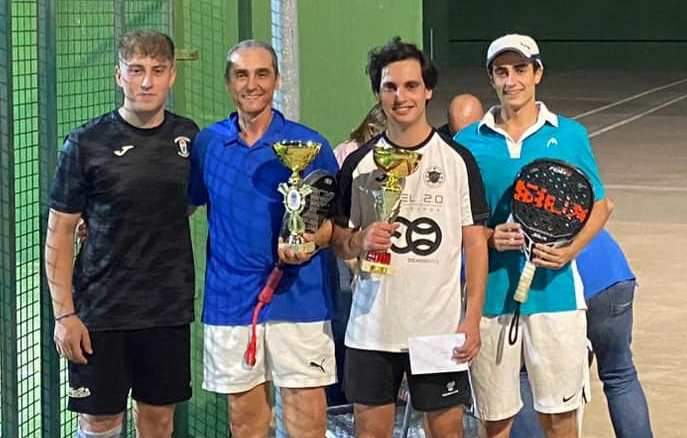 Juanlu y Borja ganan el Campeonato de Pádel de La Fuente de San Esteban