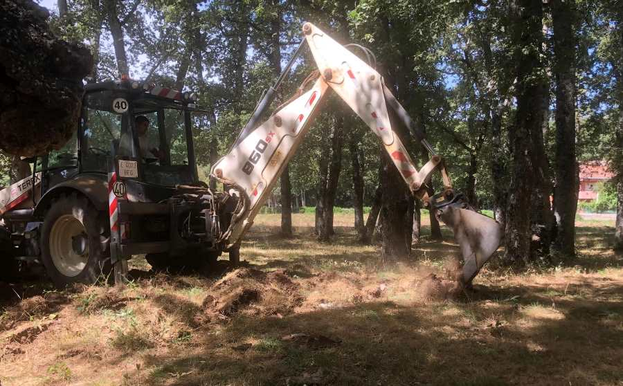 Navasfrías reforma su albergue, que contará con un área para caravanas