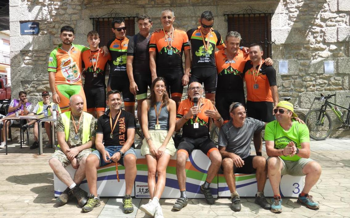 Peñaparda se abre al deporte estrenando una prueba de BTT con dos recorridos