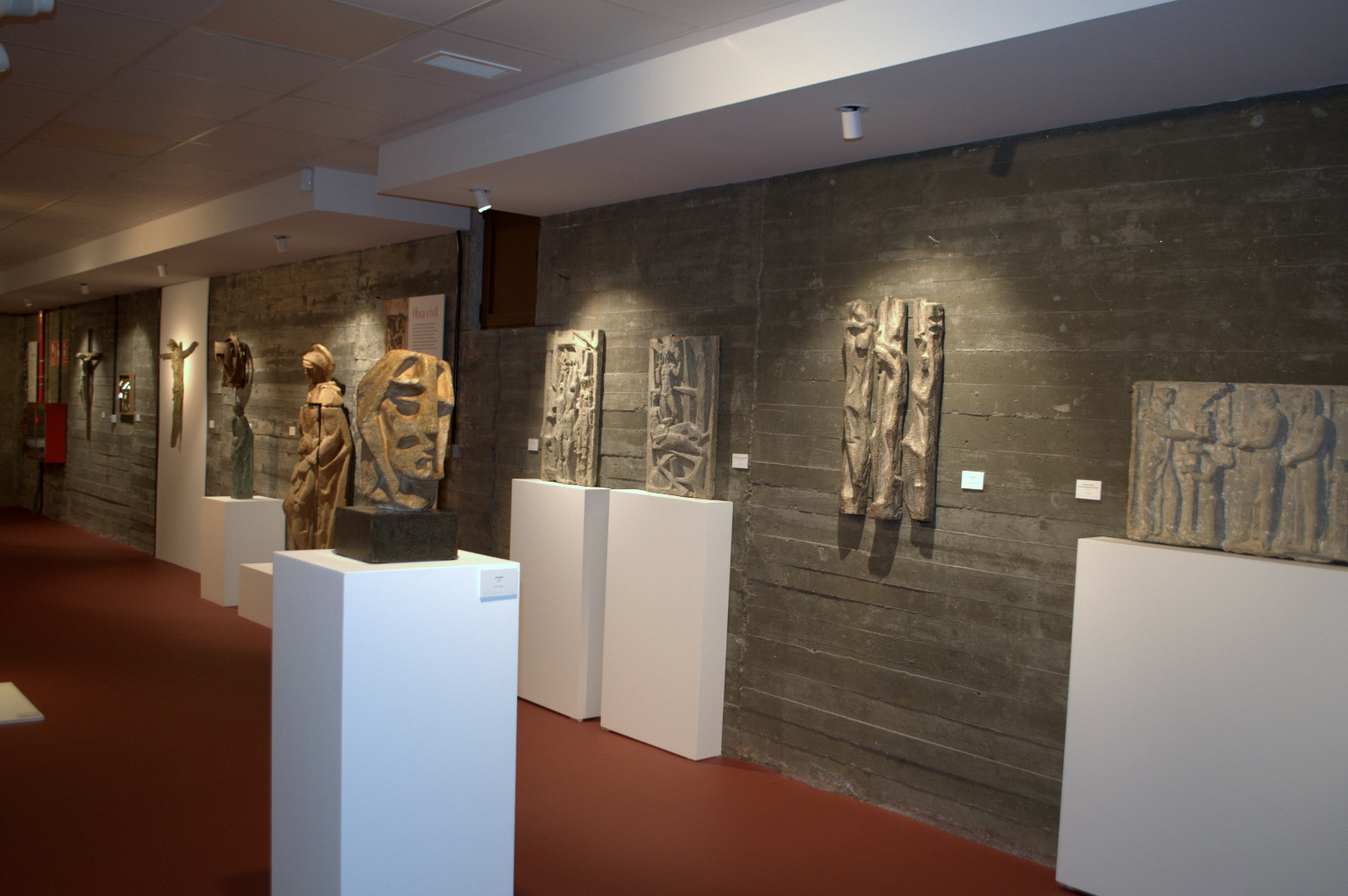 Esencial, la muestra que recorre el itinerario artístico de José Luis Núñez Solé en el Museo Diocesano