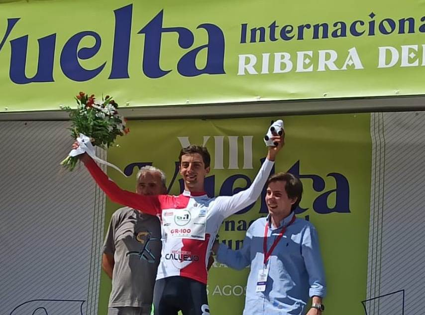 Diego Martín Lucas se pone líder de los castellanoleoneses en la Vuelta a la Ribera del Duero