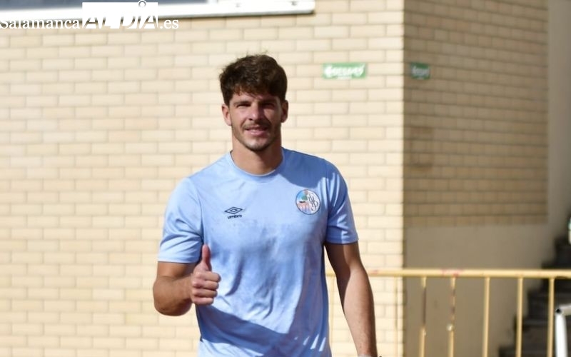 Amaro muestra su ilusión con el Salamanca UDS: Ojalá podamos divertirnos más que nunca en el Helmántico