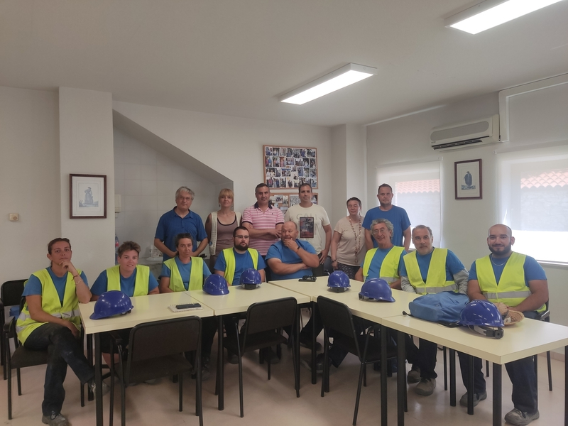 La Acción Formativa (AFE) de Diputación en Juzbado forma a 8 alumnos en construcción