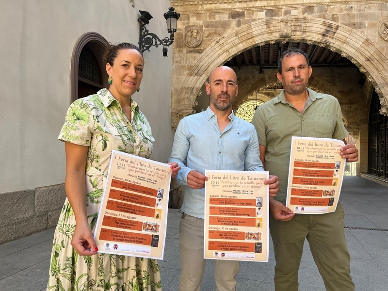 Tamames celebra este fin de semana su I Feria del Libro