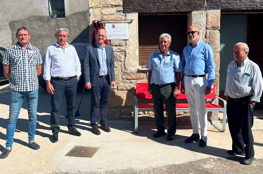 La Alamedilla recibe la visita de Javier Iglesias