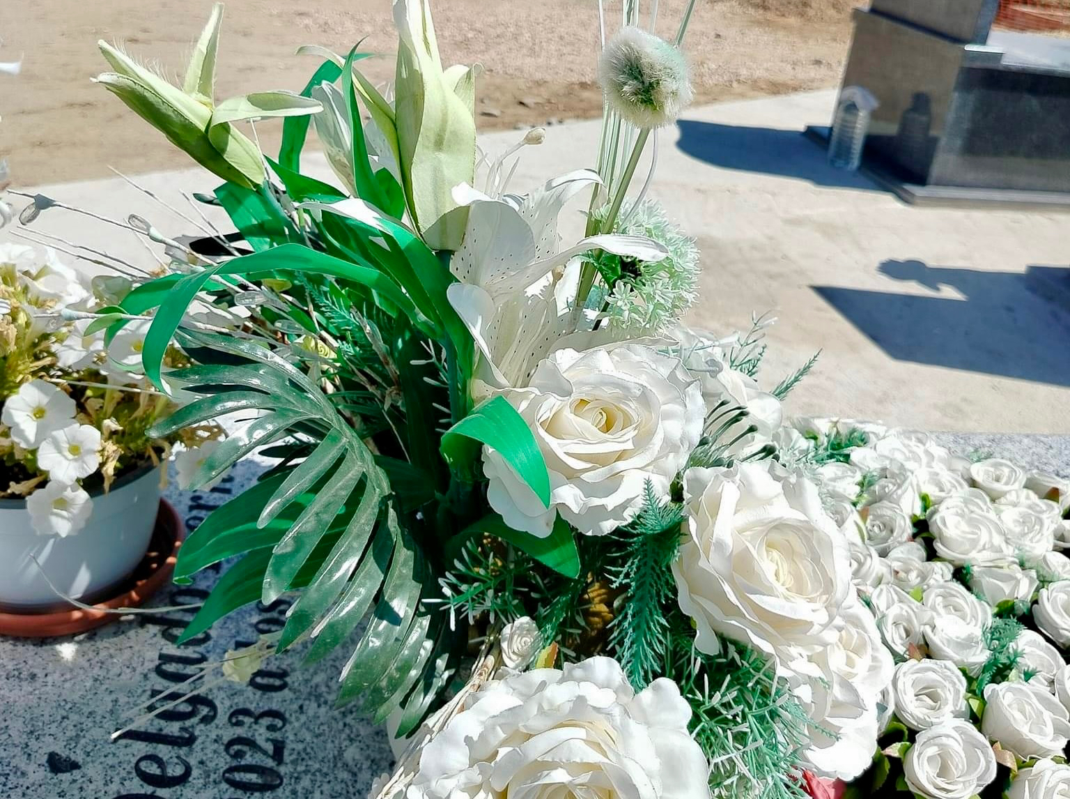 Indignación y preocupación entre familiares y visitantes al cementerio municipal tras la oleada de robos y destrozos florales en las tumbas