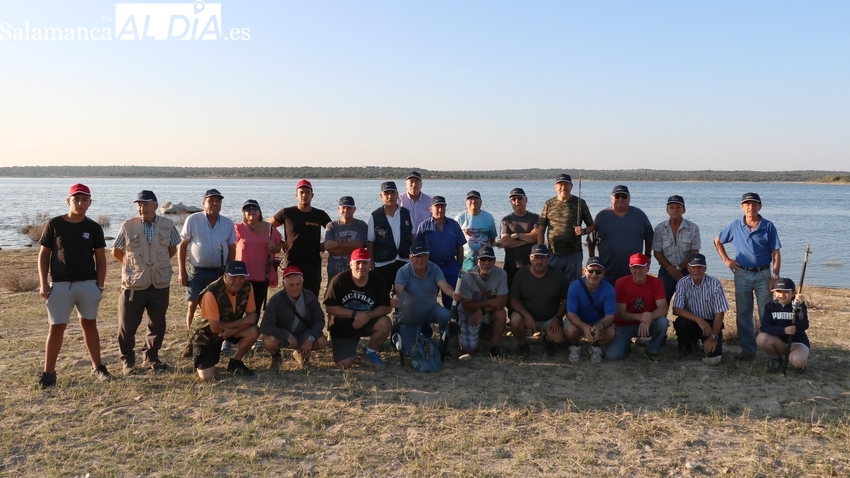 Excelente jornada de pesca en Villarino de la mano de la Asociación Bajo-Tormes