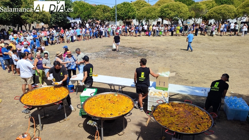 Cipérez se despide de las fiestas en honor a San Sebastián con una paella solidaria a favor de ELACyL