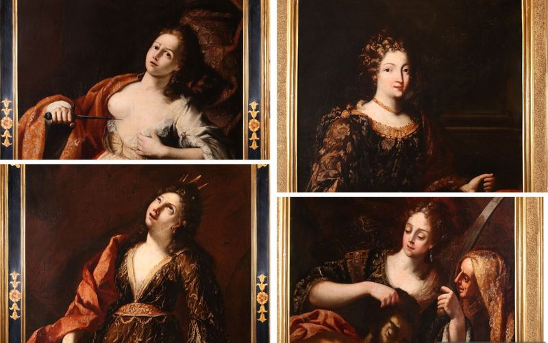 Cuatro heroínas de la Antigüedad se incorporan a la exposición De Claris Mulieribus 