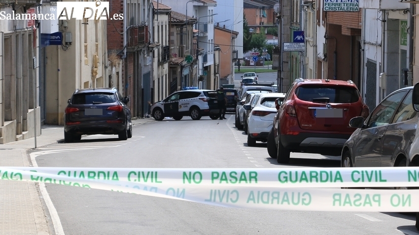 Fallece un septuagenario en plena calle en el centro de Vitigudino