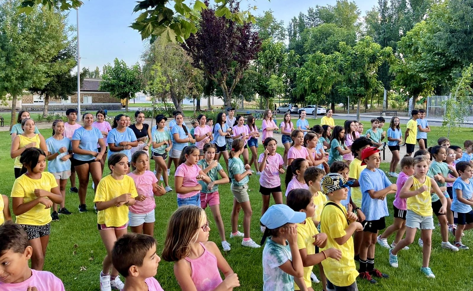 Cerca de 90 pequeños participan en la divertida Escuela de Verano de Villoria