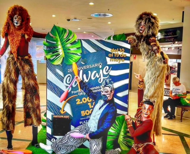 Un ‘Pasacalles Salvaje’ ofrecerá animación en la noche del sábado 17 de agosto