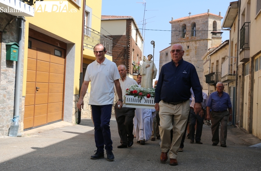 Masueco celebra San Bernardo con actos religiosos y el tradicional convite ofrecido por el Ayuntamiento