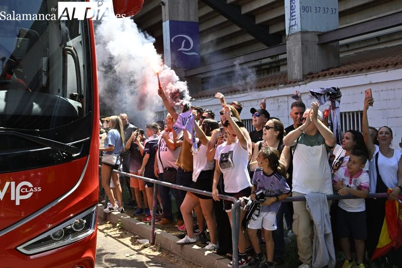 El Salamanca UDS busca fórmulas para intentar ayudar a la afición con la financiación de los buses en los desplazamientos