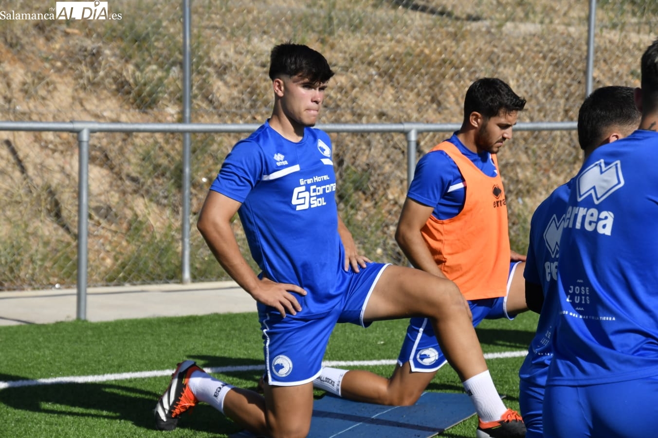 Iñaki González, cedido por la UD Las Palmas, ya entrena con Unionistas