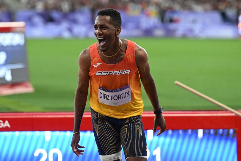Oro del español Jordan Díaz en el triple salto de los Juegos Olímpicos