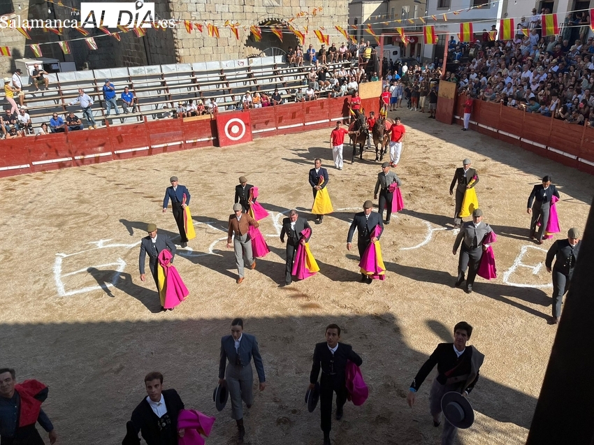 Buen espectáculo taurino en el festival de Villavieja de Yeltes