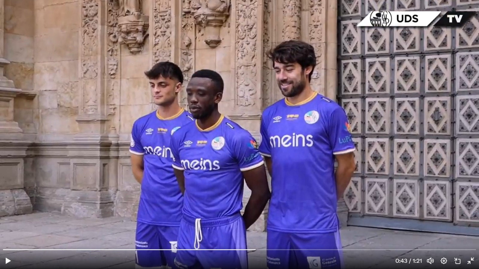 Así es la equipación morada del Salamanca UDS para la 24/25