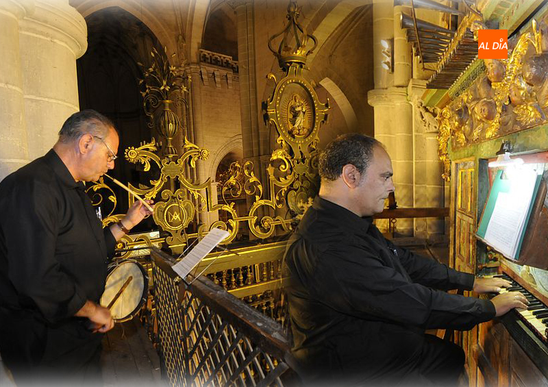 Fabuloso concierto de órgano con gaita y tamboril en la Catedral de Ciudad Rodrigo