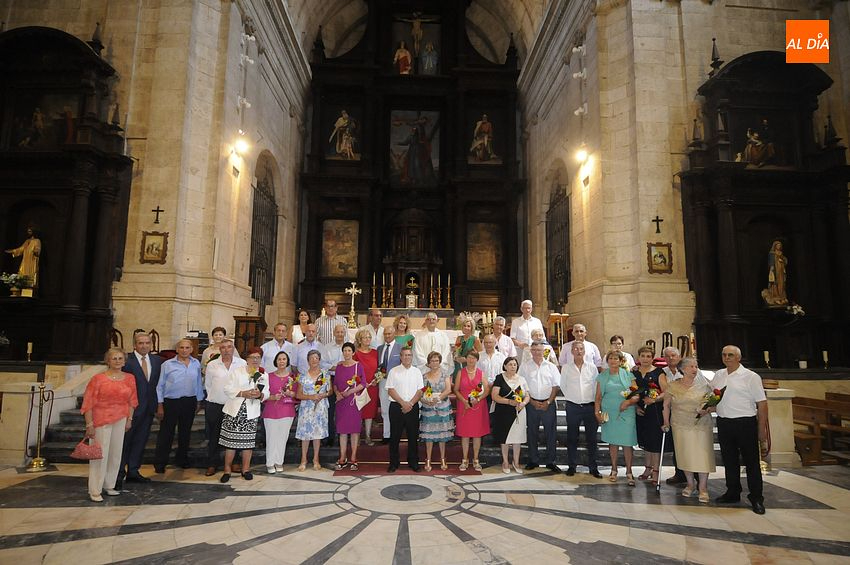 18 matrimonios de la comarca mirobrigense celebran sus Bodas de Oro