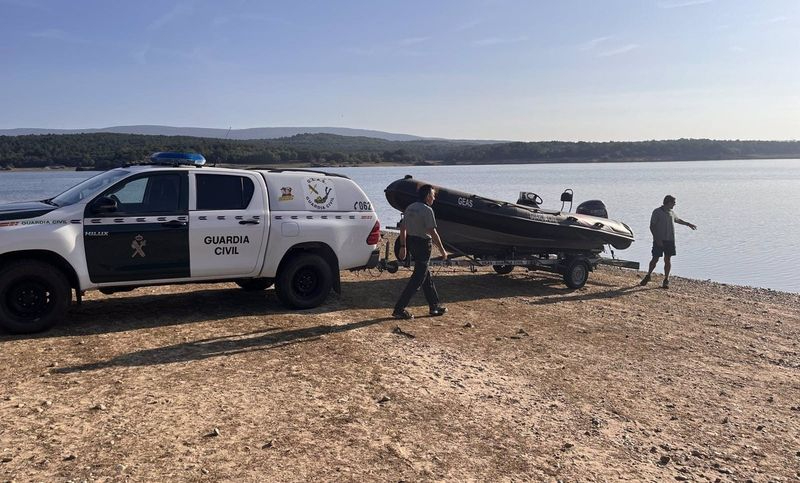 Buscan a un joven de Tudela desaparecido en un embalse de Soria