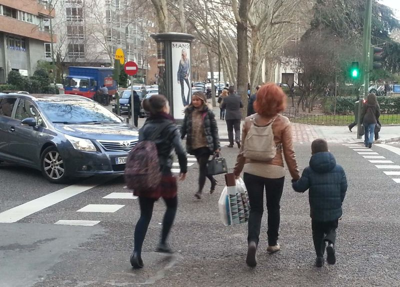 El 24% de las víctimas de accidente de tráfico en zonas urbanas de Salamanca son peatones