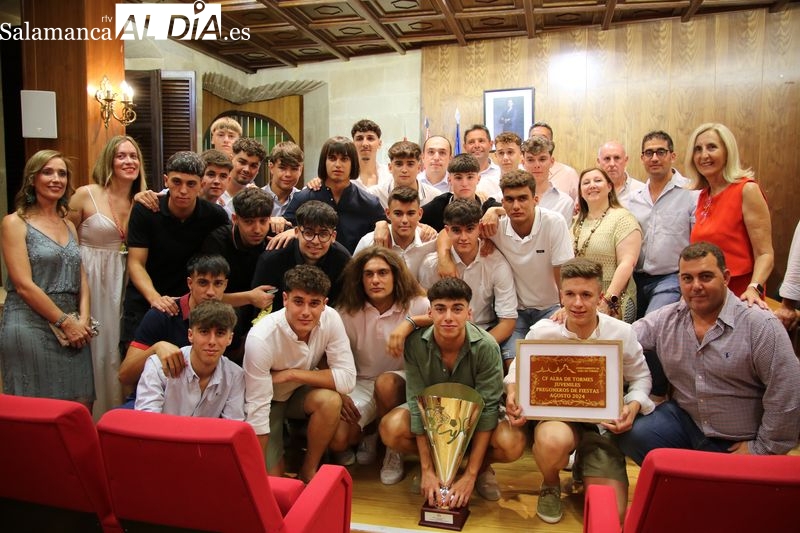 Un pregón cargado de valores deportivos y sentimiento de arraigo a la villa de Alba de Tormes