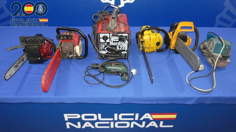 Dos detenidos por robos de herramientas en Salamanca