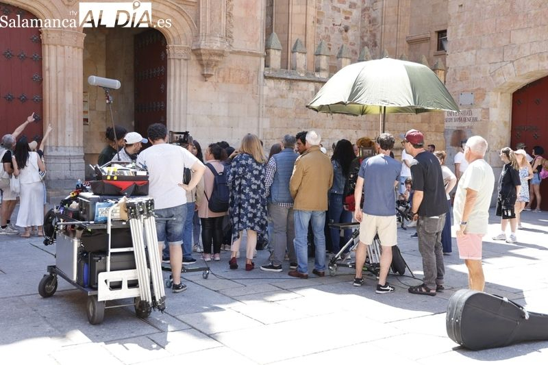 Finaliza el rodaje para la serie de Amazon Prime en el que han participado 800 figurantes 