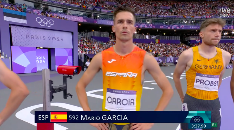 Mario García Romo no consigue el pase a la semifinal de 1.500 metros y dice adiós al sueño olímpico 