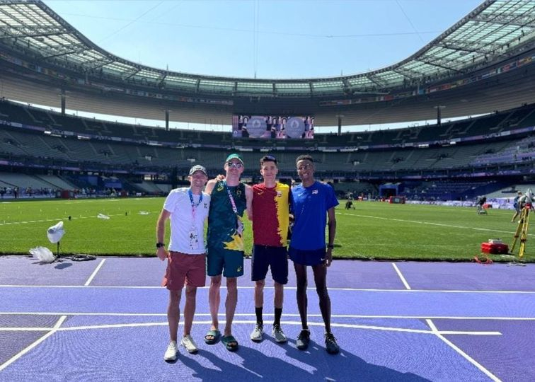 Mario García Romo ya está en París para disputar los JJOO