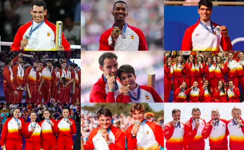 Fin a los Juegos Olímpicos de París: así queda el medallero español