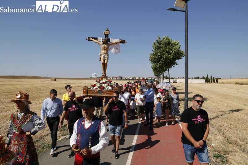 Castellanos de Moriscos disfruta de la su tradicional romería, recuperada tras más de 90 años 