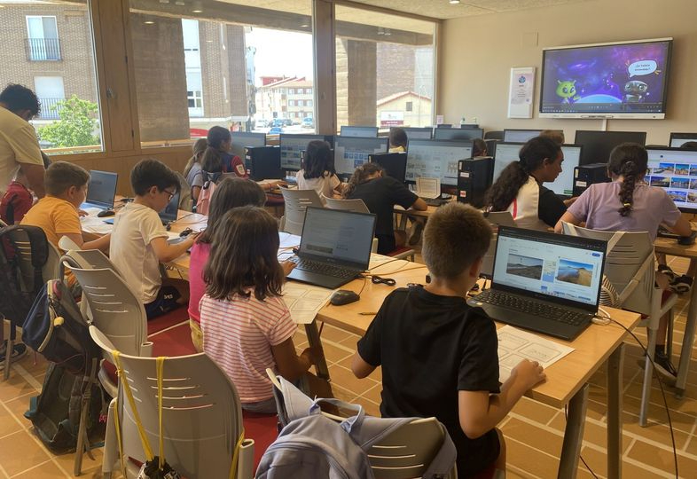 Éxito del campamento de nuevas tecnologías Digital Camp Game de Carbajosa