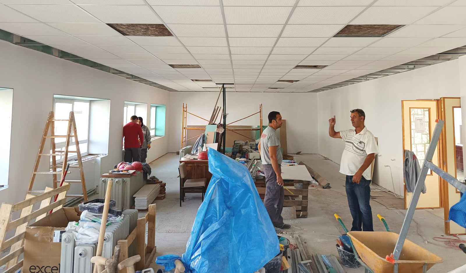 La Fuente de San Esteban prosigue con la amplia reforma de su Biblioteca Municipal