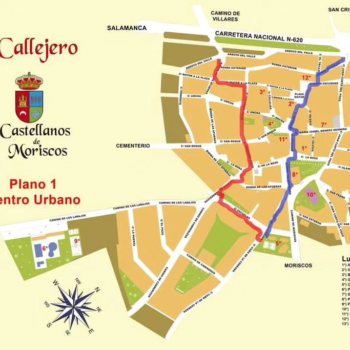 La localidad salmantina que marca el camino seguro hacia el colegio