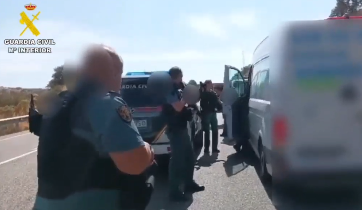 Detenido un grupo criminal asentado en Córdoba que robó cobre en Fuenteguinaldo