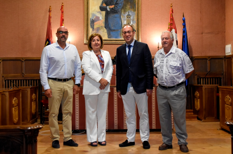 La nueva subdelegada del Gobierno realiza su primera visita institucional a Ciudad Rodrigo