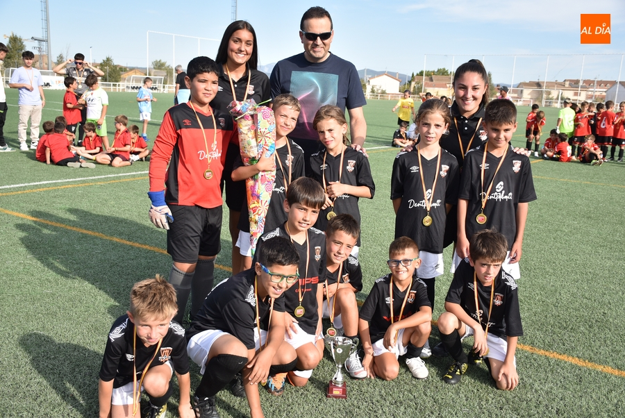 El Ciudad Rodrigo A se proclama campeón de la categoría Benjamín del VI Torneo Toñete