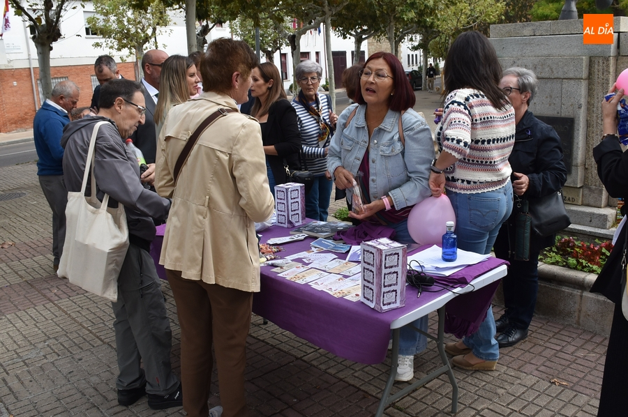 Las familias, centro de la conmemoración en Ciudad Rodrigo del Día Mundial del Alzheimer