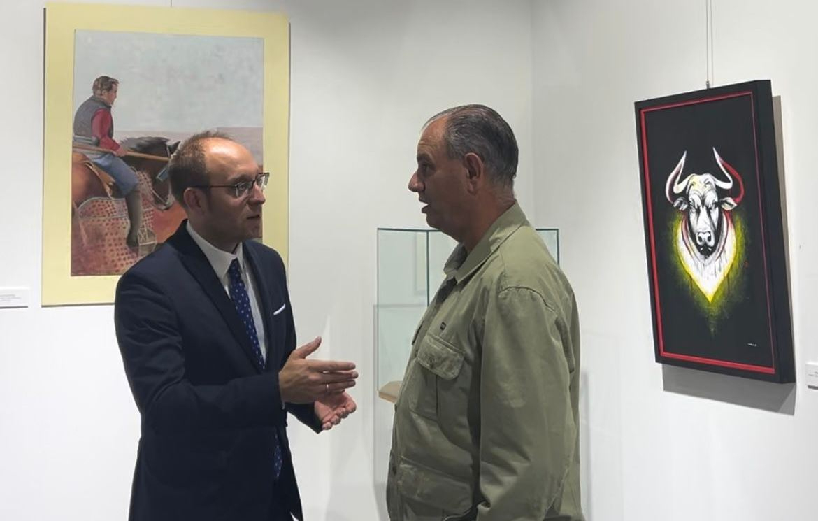 Obras de Tello, Celso Lagar, Teresa Uribe y Carlos Gª Medina forman parte de ‘El Toro y lo Taurino en el arte’