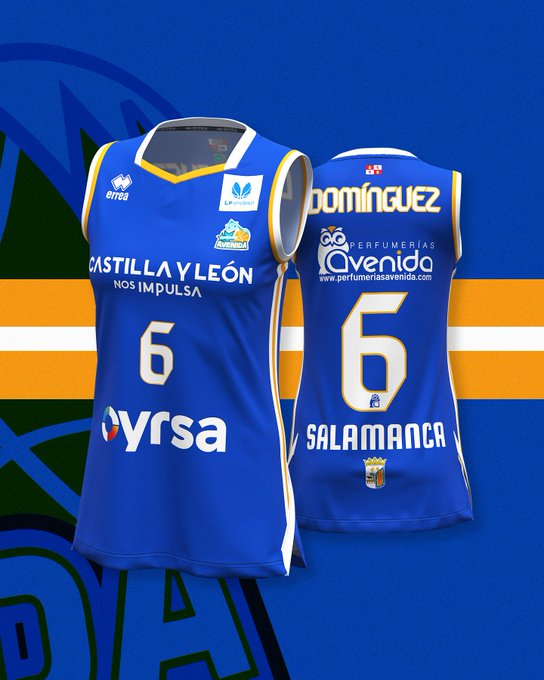Así son las nuevas camisetas del Perfumerías Avenida para la 24/25