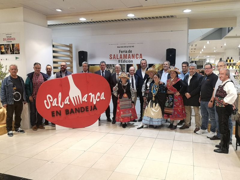 El Corte Inglés reúne lo mejor de la gastronomía, turismo, cultura y artesanía de la provincia en la II Feria de Salamanca