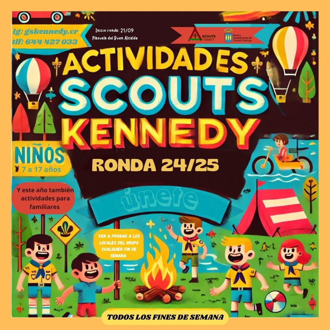 El Grupo Scout Kennedy iniciará el sábado 21 su Ronda 2024/2025 con actividades callejeras