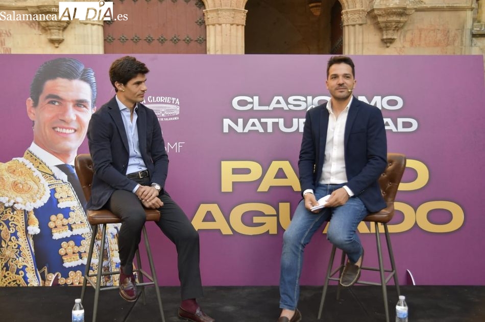 Pablo Aguado: Salamanca huele a toros por todos los rincones