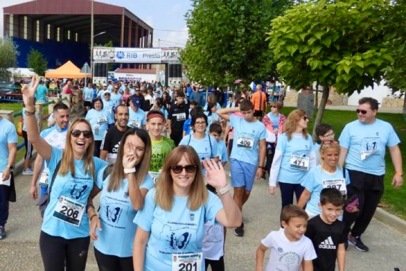 Miguel Rubio y María Gómez coronan la II Carrera Popular Benéfica ‘Peñarandilla con la Piel De Mariposa’