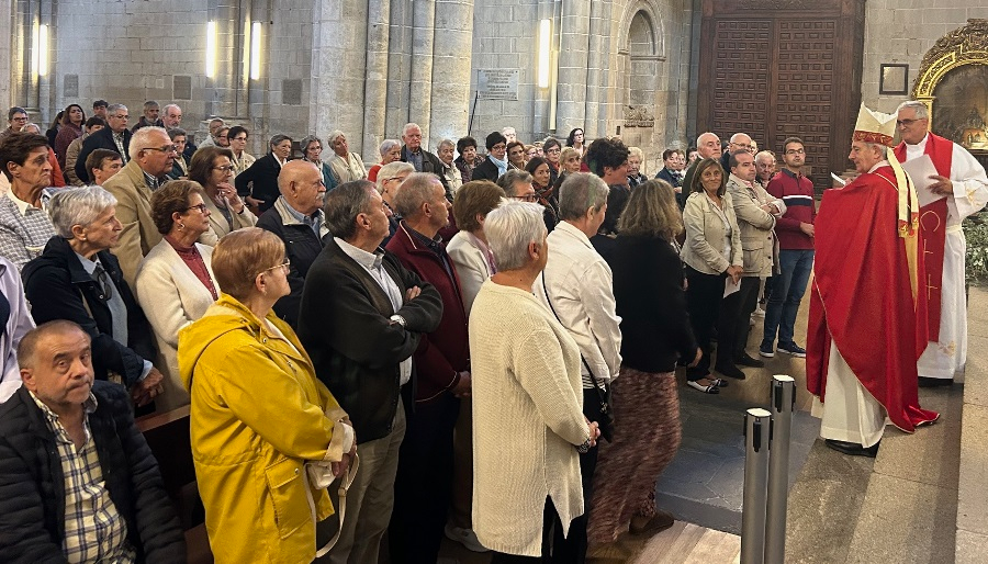 La Diócesis anima a ‘Caminar con alegría’ en la concurrida apertura del Curso Pastoral