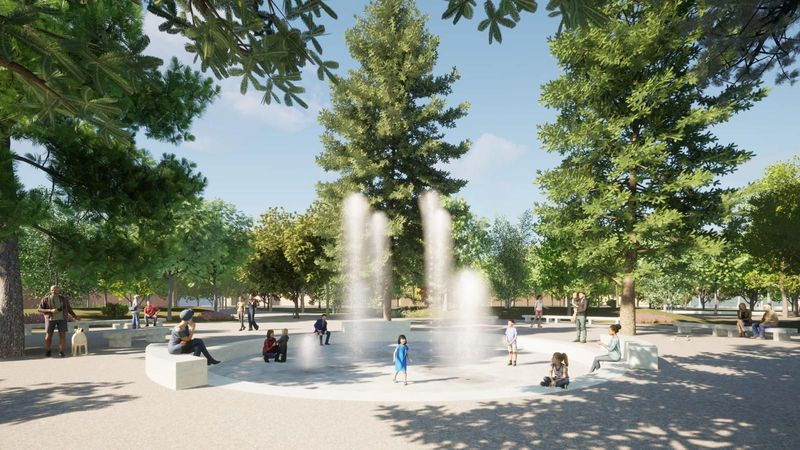 Así será el nuevo parque Los Jardines