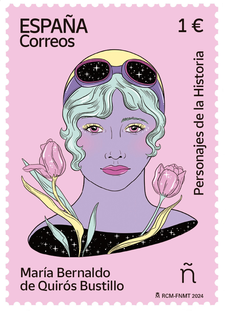 Correos dedica un sello a María de la Salud Bernaldo de Quirós